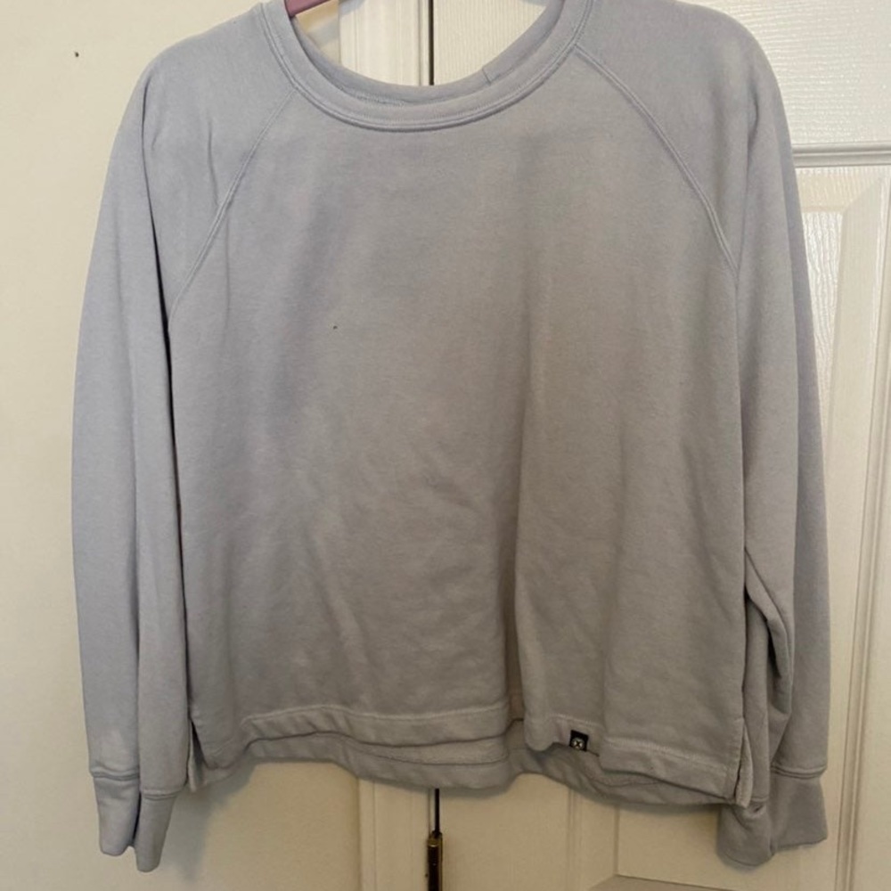 Blue sweatshirt